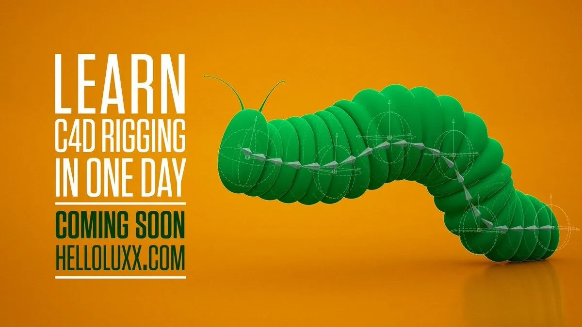 C4D骨骼动画关键核心技术训练视频教程