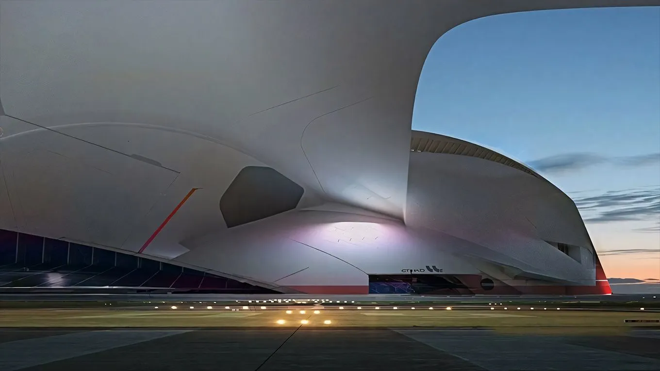 C4D科幻概念场景制作渲染视频教程