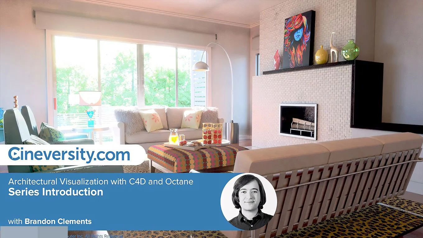 Cinema 4D中Octane渲染器使用技术视频教程