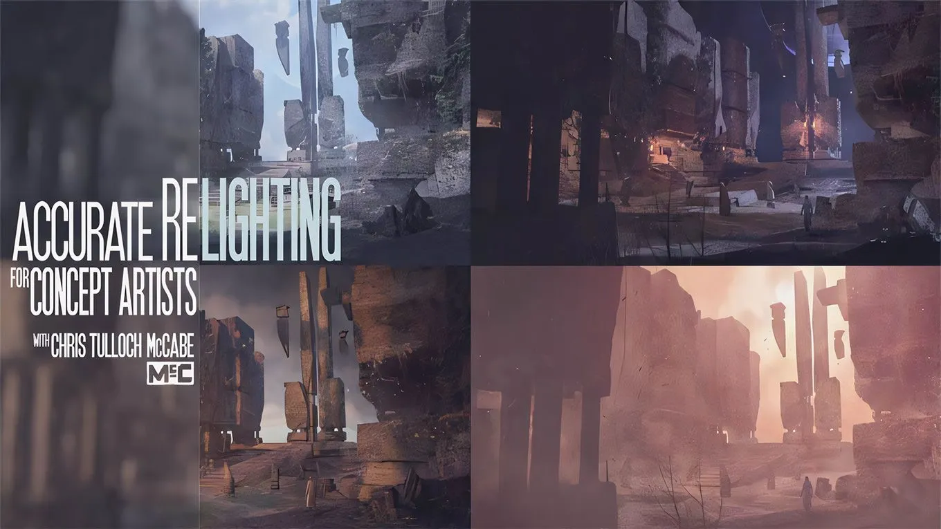 C4D独特概念艺术环境制作视频教程