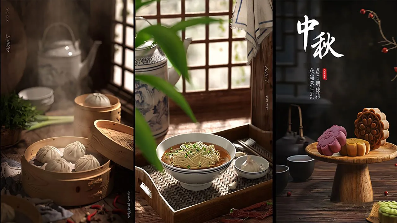 C4D写实美食海报系列建模材质渲染全流程课程中文教程