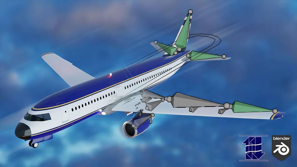 Blender汽车机械绑定动画制作完整工作流程视频教程 中文字幕 Ace Rigging Vehicles in Blender