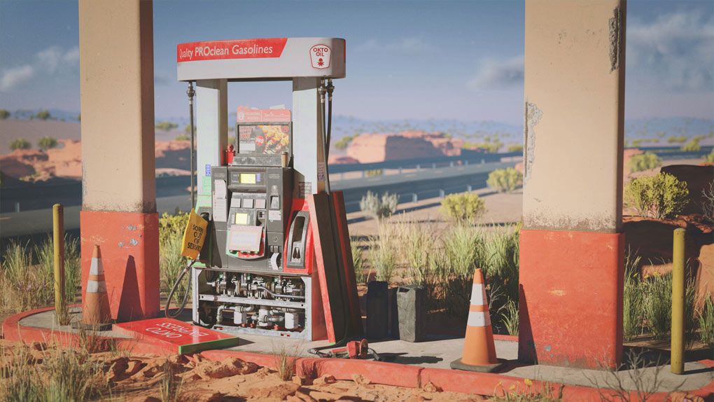 Blender加油站完整制作工作流程视频教程