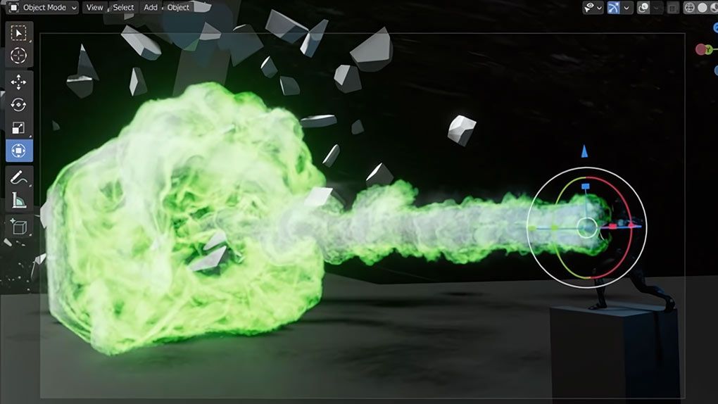 Blender与Houdini视觉特效FX制作技术训练视频教程 中文字幕