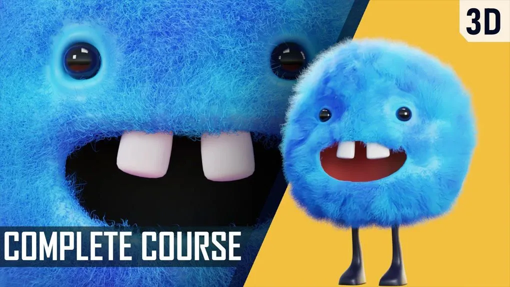 Blender 3.0三维角色动画实例制作训练视频教程 Create & Animate Your Own 3D Character