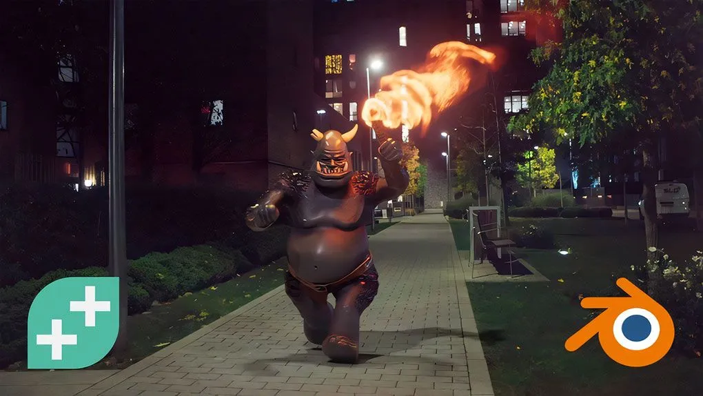 Blender与真实世界场景镜头融合技术作视频教程 Blender Visual Effects - Real World Meets CG