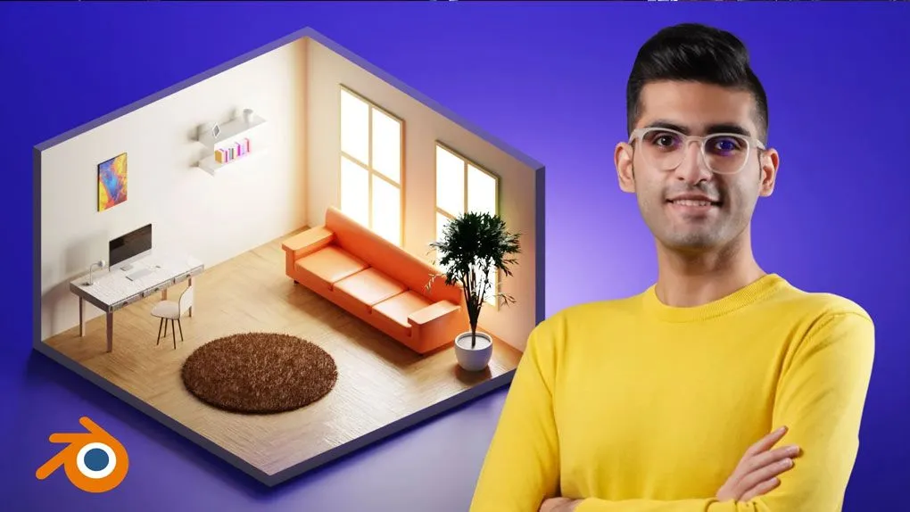 Blender 3D插画师养成训练大师级视频教程 Learn Blender 3D: Become a 3D Illustrator by Mastering Blender