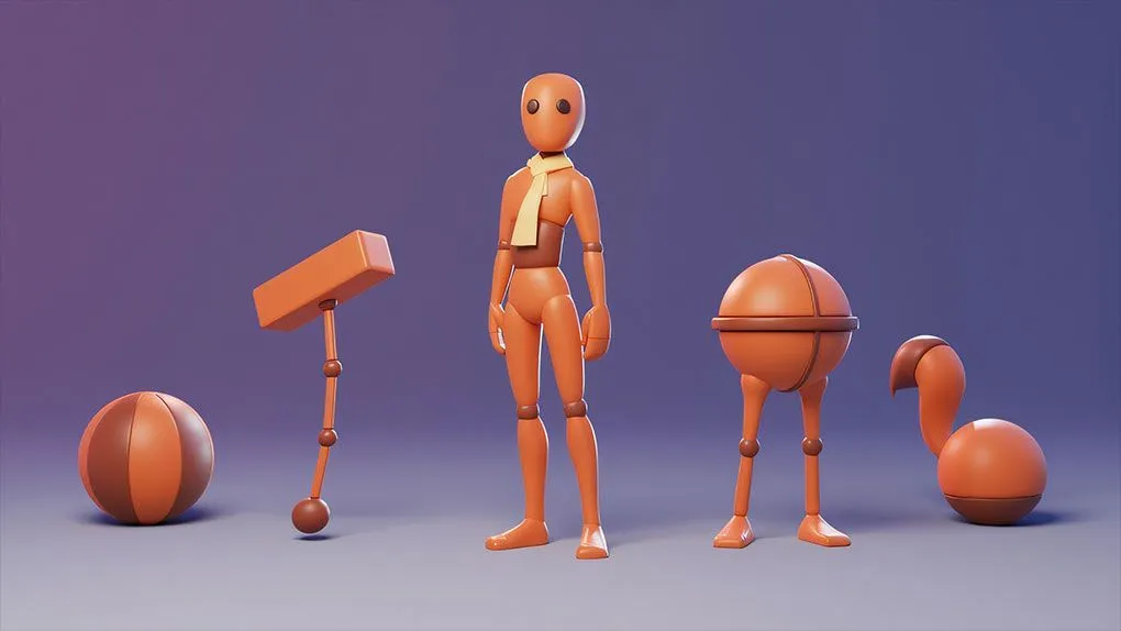 Blender动画师基础技能训练视频教程 中文字幕 Blender for Animators: Learn Basic Fundamentals of Animation