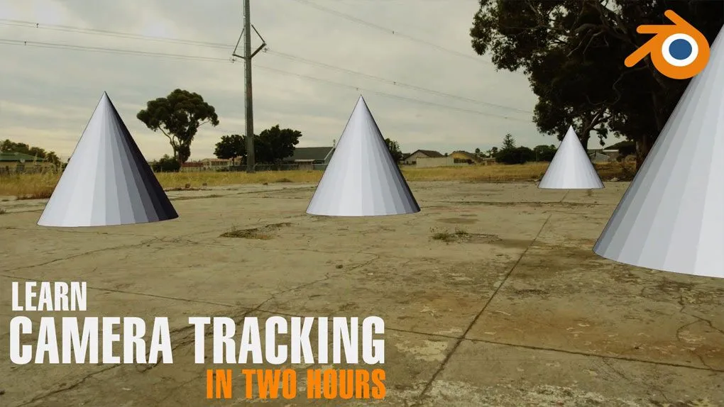 Blender 3D相机跟踪核心技术大师班视频教程 Blender Camera Tracking Masterclass
