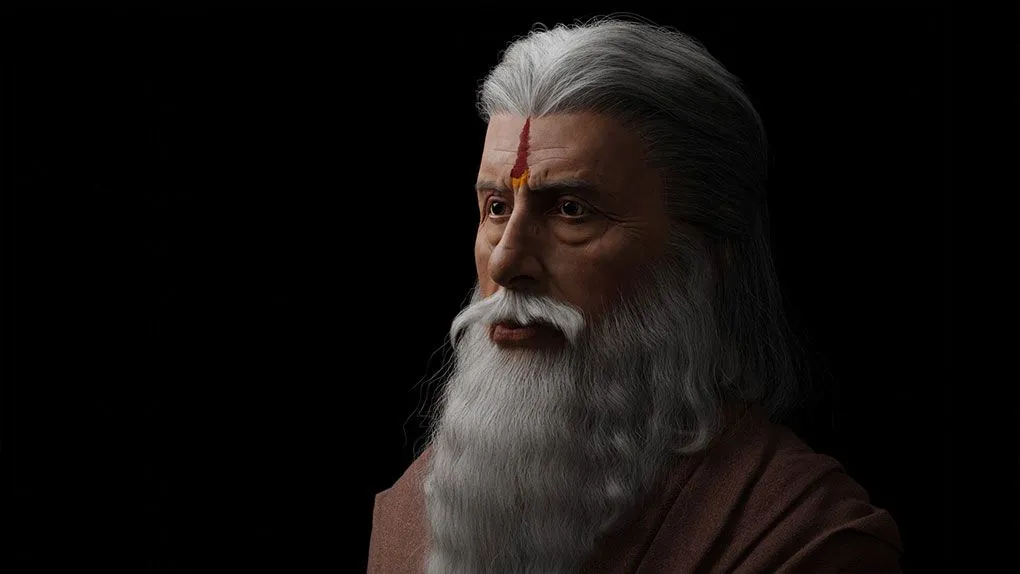 Blender人物肖像面部雕刻工作流程视频教程 Likeness Portrait Creation in Blender