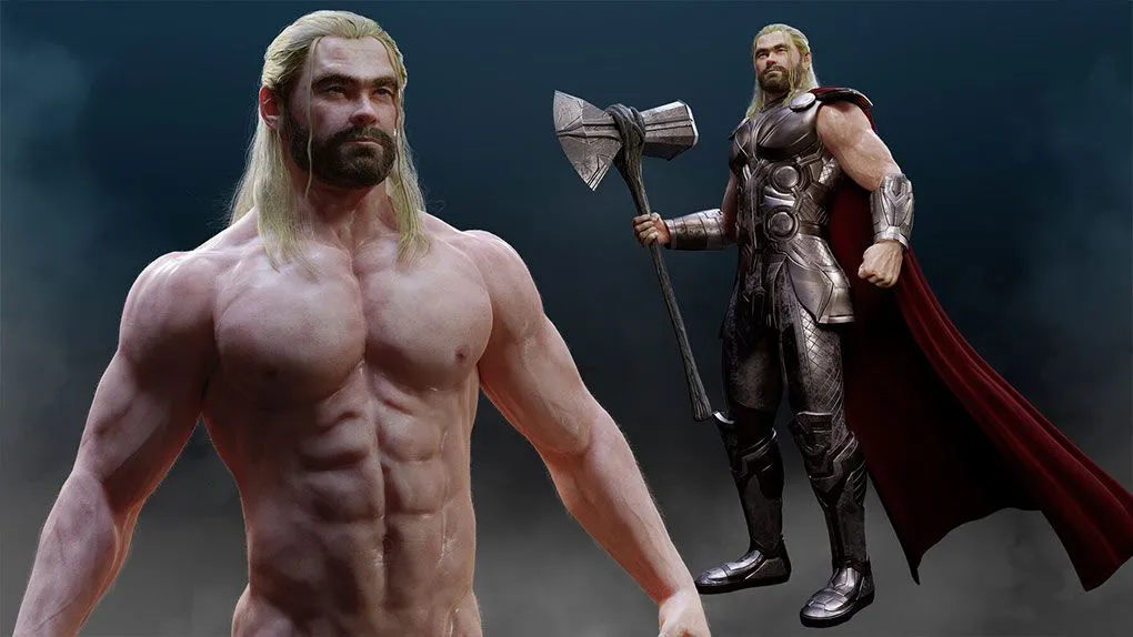 Blender雷神影视角色人体解剖学大师级训练视频教程 Anatomy and Character Creation in Blender