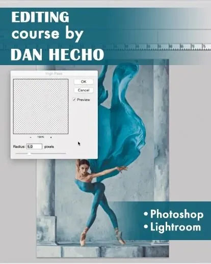 摄影师 Dan Hecho Lr和Ps 私房人像文艺复兴胶片油画风格课程 中英字幕