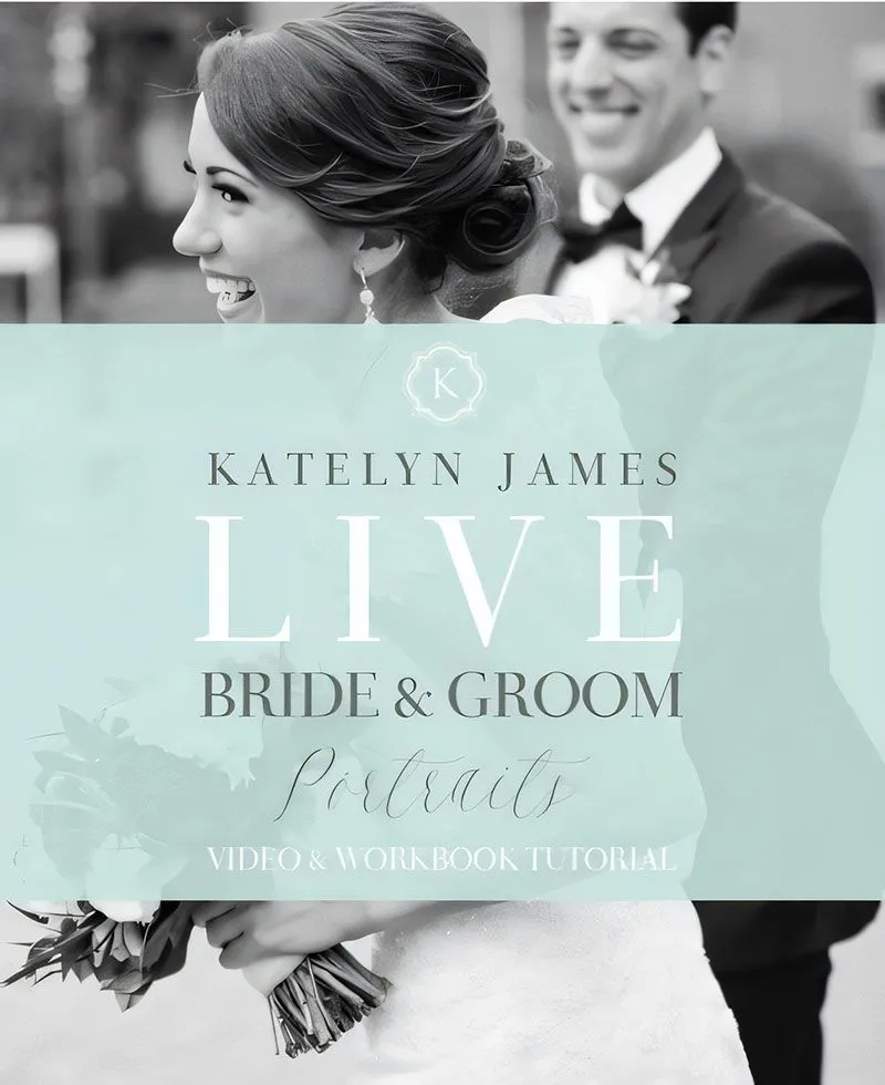 凯特琳·詹姆斯 Katelyn James婚纱摄影新娘和新郎摆姿势教程 中英字幕 Katelyn James - Bride and Groom Posing
