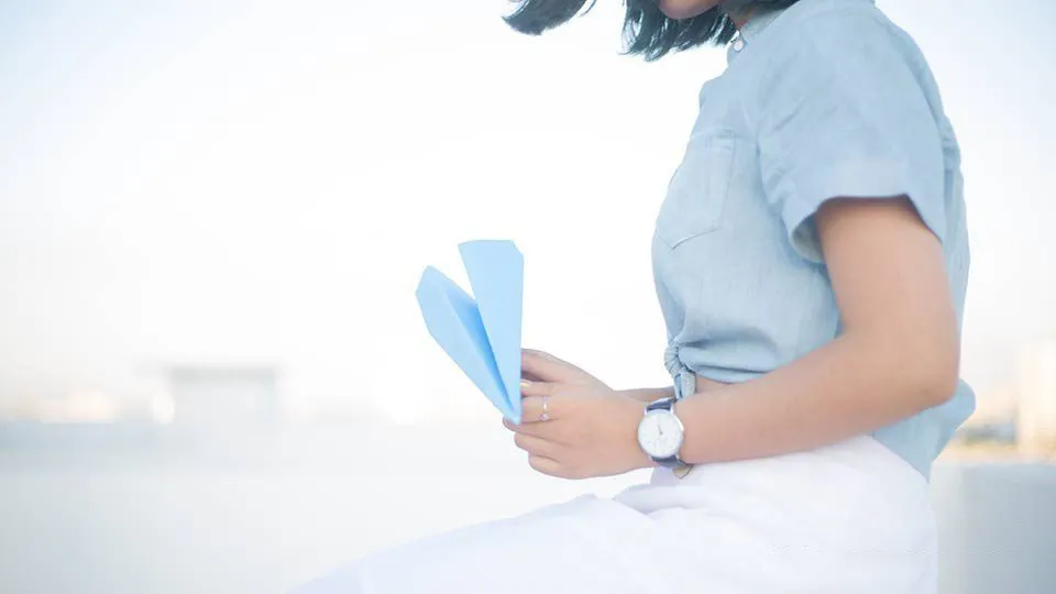 11张美女模特纸飞机人像写真摄影原片RAW原片素材