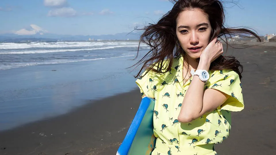 19张美女模特沙滩外拍人像写真摄影原片RAW原片素材