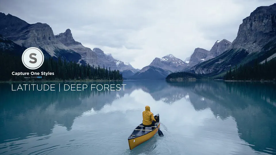 飞思Capture One样式 旅行森系冷色调Capture One预设 Deep Forest