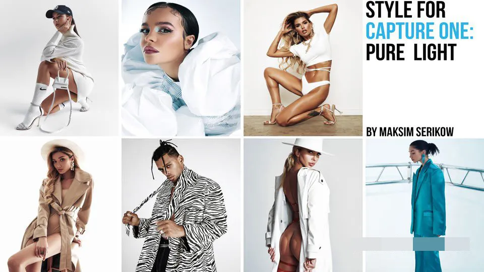 Maksim Serikow高级时装摄影后期Capture One预设