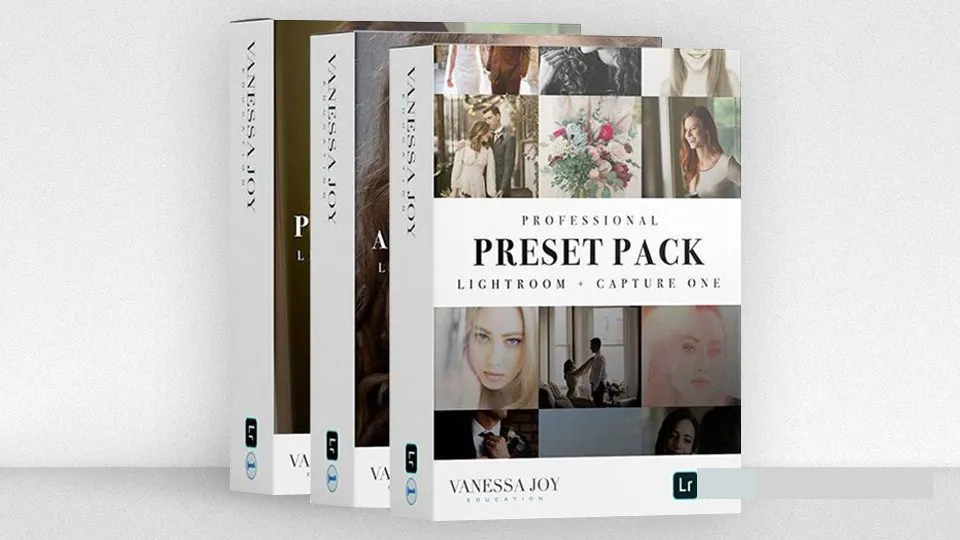 PPA摄影大师Vanessa Joy婚礼人像2022预设包 Vanessa Joy Presets 2022