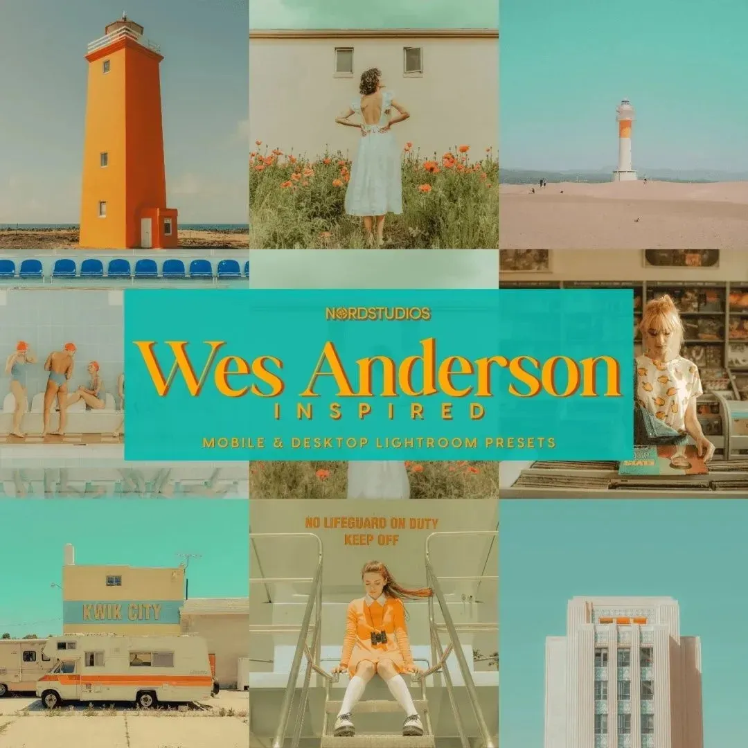 韦斯·安德森复古唯美电影调色LR预设 Wes Anderson – Presets Pack