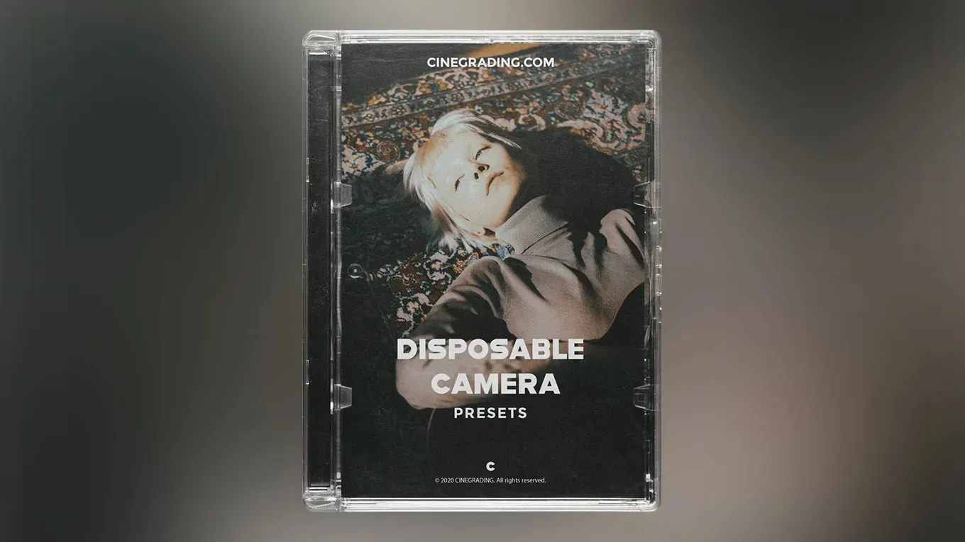 复古一次性口袋胶卷相机色彩模拟调色Lightroom预设 CINEGRADING +Cine Disposable Camera Presets