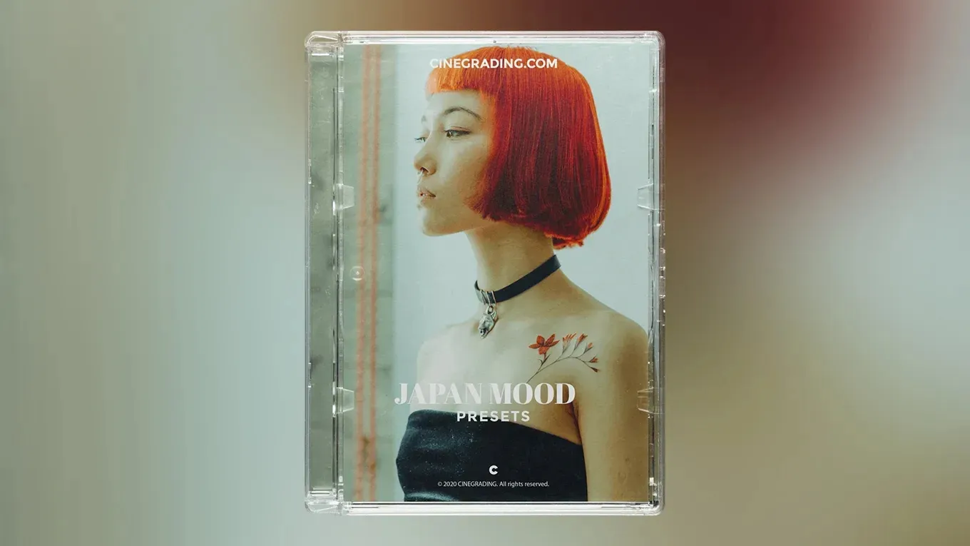 干净柔和日系简约明亮人像生活摄影调色Lightroom预设 CINEGRADING +Cine Japan Mood Presets