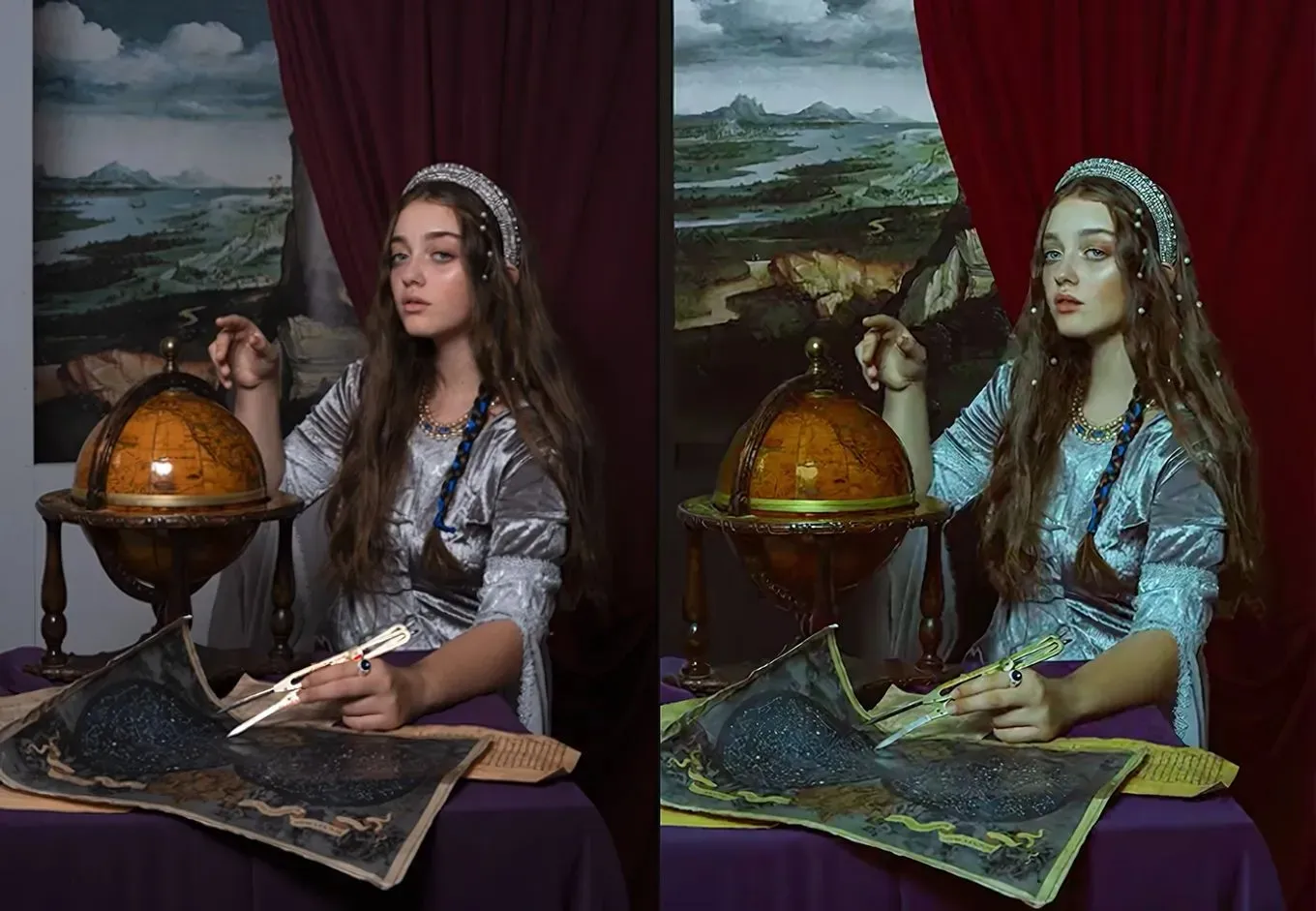 摄影师Lidia Vives文艺复兴油画肖像摄影教程 中文字幕