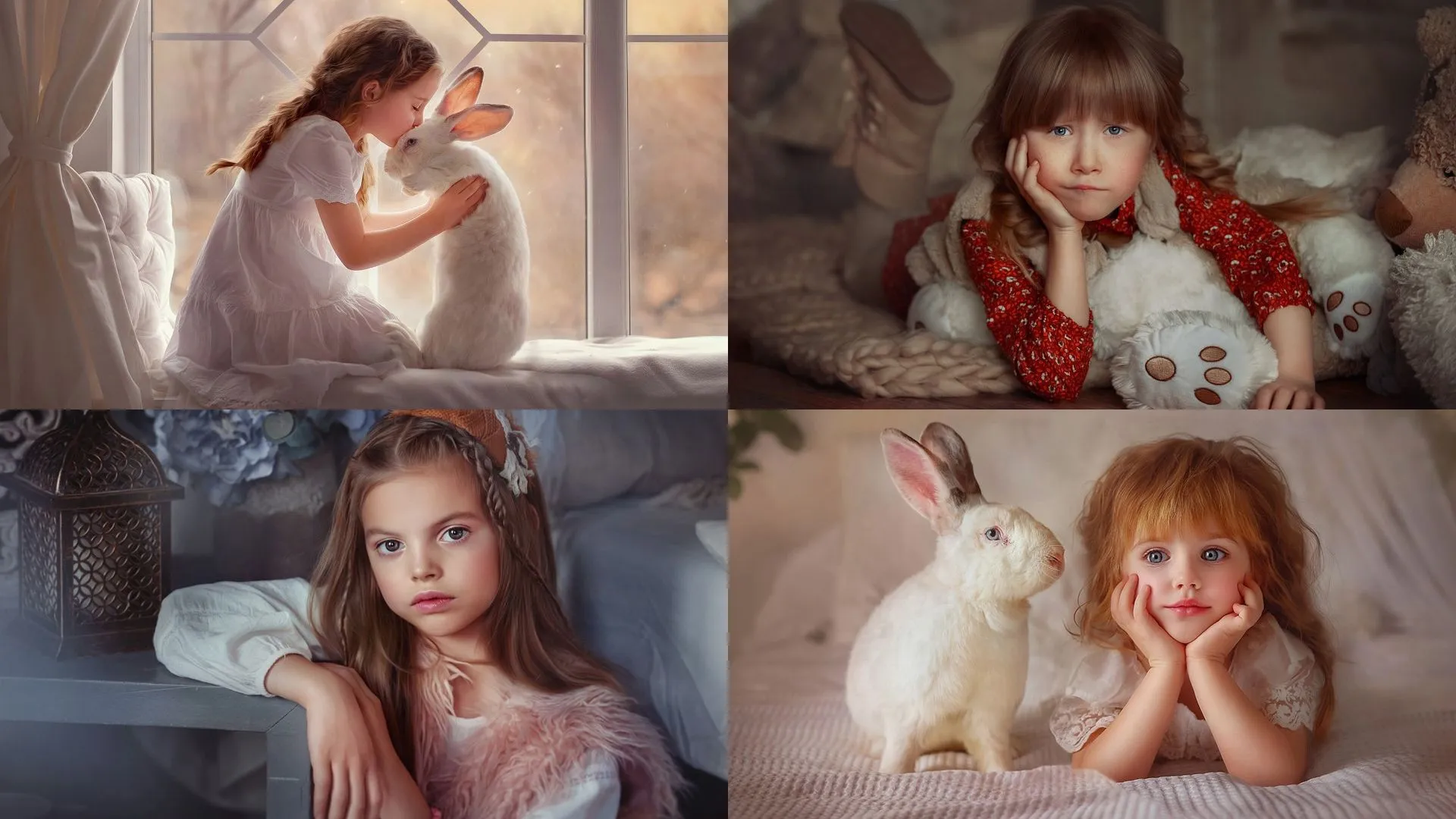 俄罗斯Anna Gis唯美儿童后期质感通透肤色修饰教程-中文字幕