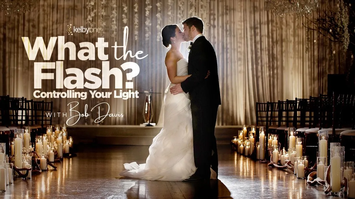 KelbyOne- Bob Davis创建离机闪光摄影的光/了解闪光灯进化艺术