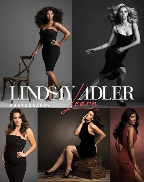 摄影师 Lindsay Adler 时尚女性人像摄影摆姿势教程-中英字幕