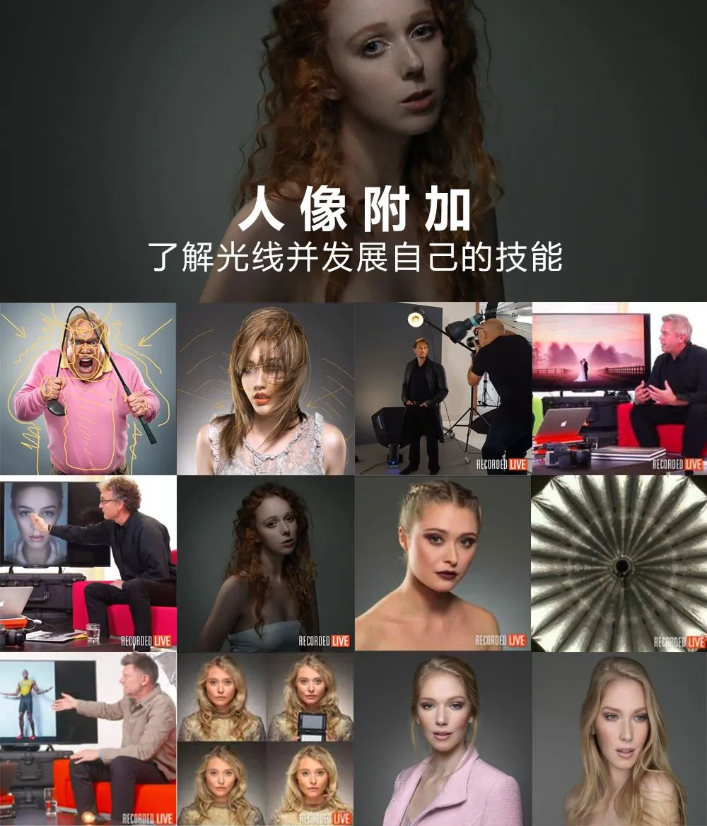 卡尔·泰勒Karl Taylor人像布光摄影附加课程12课合集-中文字幕