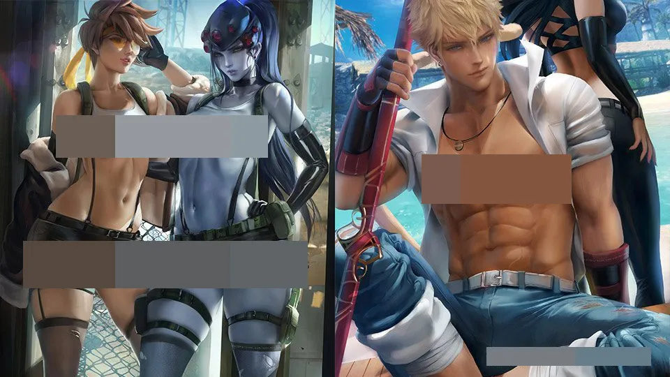 P站画师Sakimi Chan超级卡通角色手绘实例训练教程82季