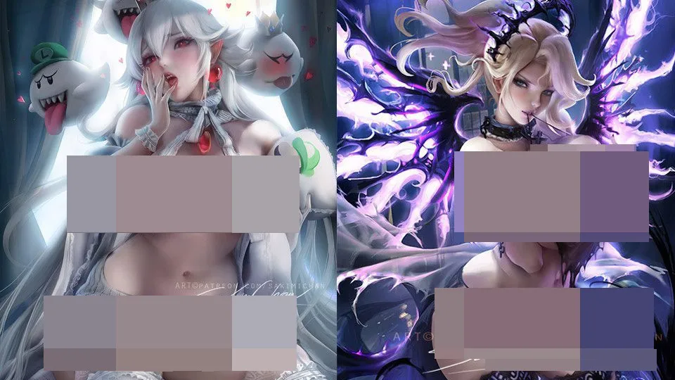 P站画师Sakimi Chan超级卡通角色手绘实例训练教程87季