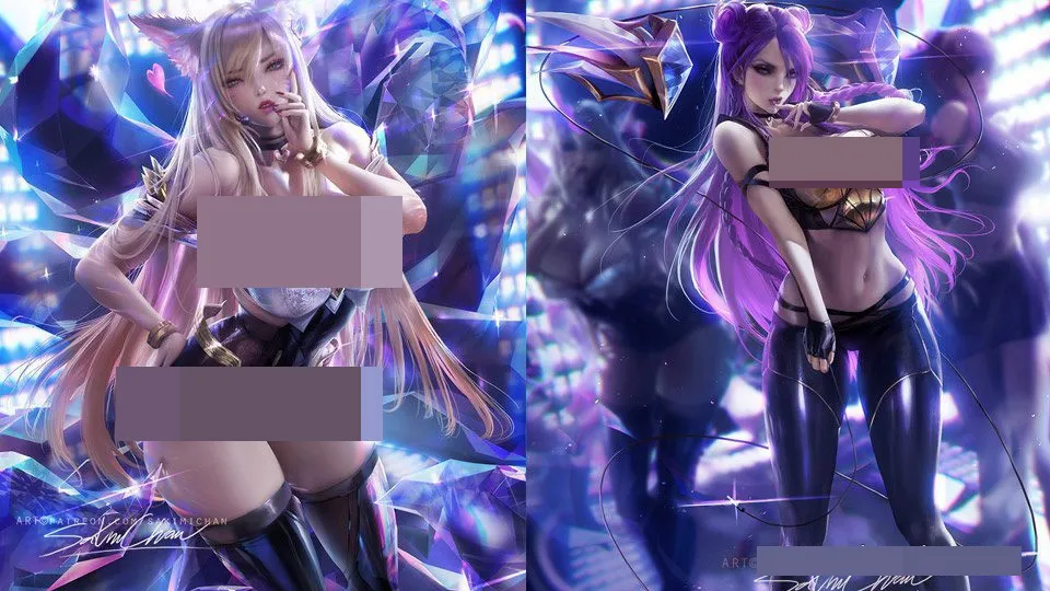 P站画师Sakimi Chan超级卡通角色手绘实例训练教程88季