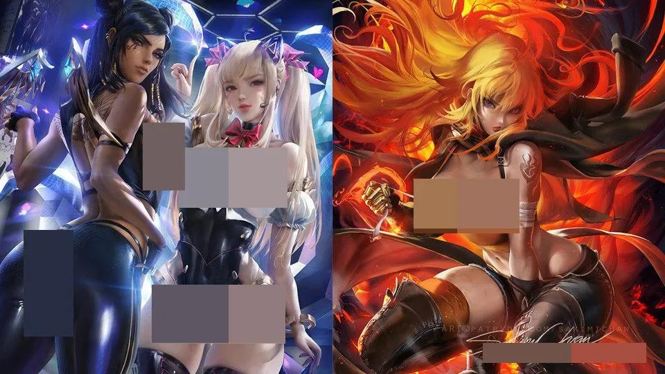 P站画师Sakimi Chan超级卡通角色手绘实例训练教程90季