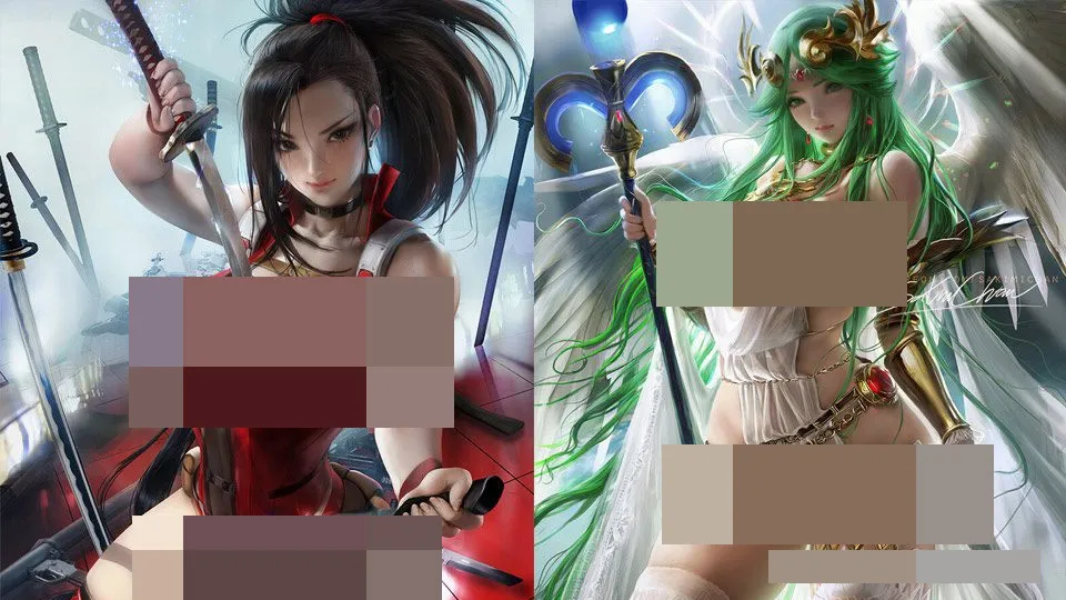 P站画师Sakimi Chan超级卡通角色手绘实例训练教程100季