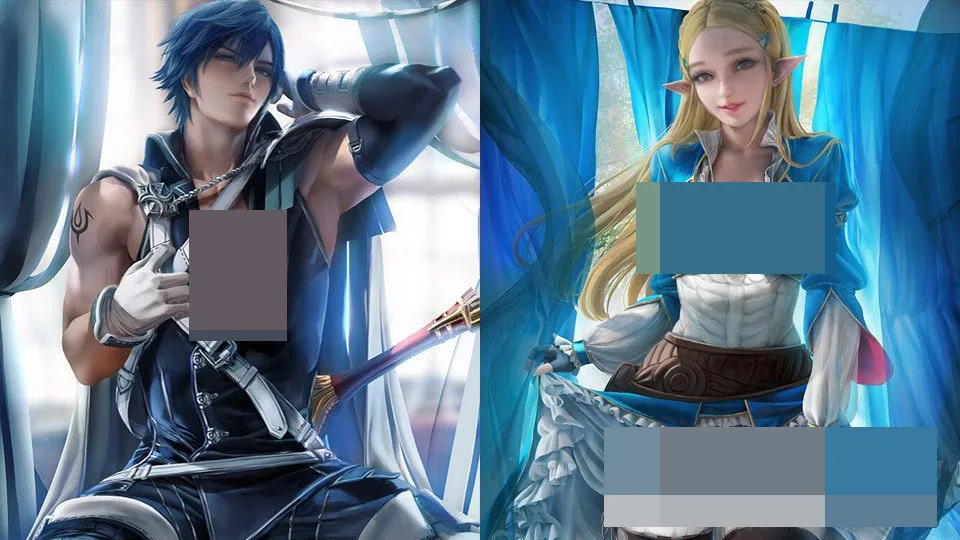 P站画师Sakimi Chan超级卡通角色手绘实例训练教程103季