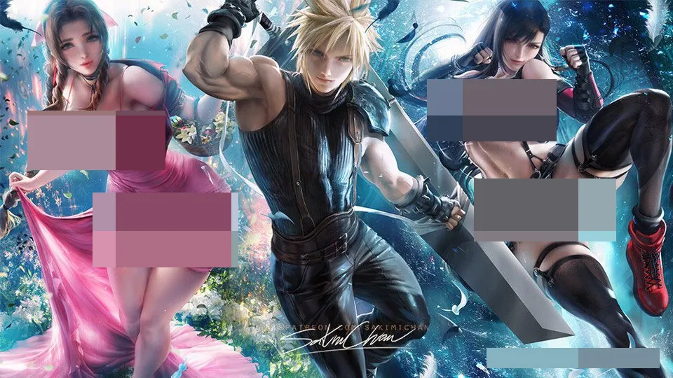 P站画师Sakimi Chan超级卡通角色手绘实例训练教程106季