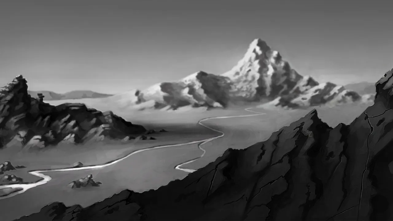 Photoshop绘制岩石层视频教程 Drawing Rock Formations in Photoshop