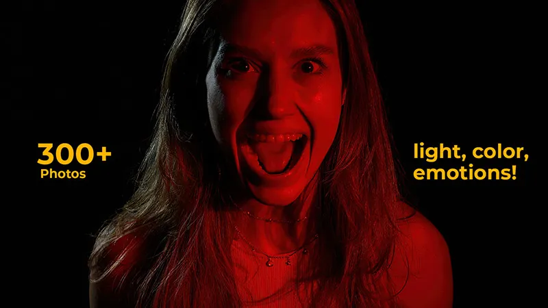 316组女性情绪光线色彩对比表情姿势高清参考图合集