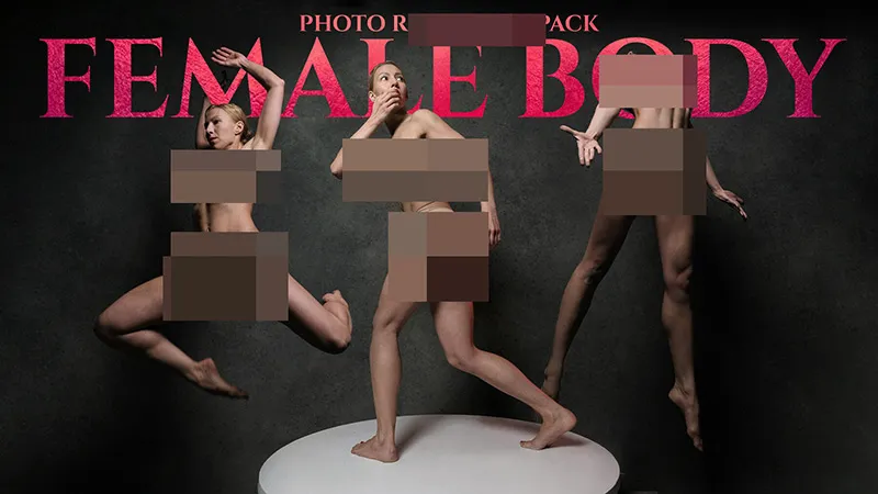 1071张女性不同光线和情绪人体姿势造型高清参考图合集
