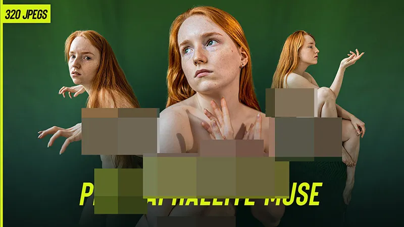 320张斐尔前派风格女性姿势造型高清参考图合集