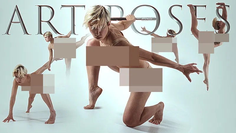 600张女性动作姿势造型高清参考图合集