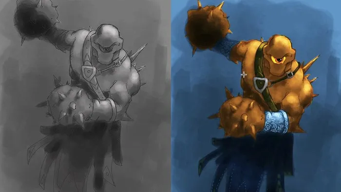 PS游戏角色概念设计视频教程 VTC Concept to 3D Art for the Game Designer