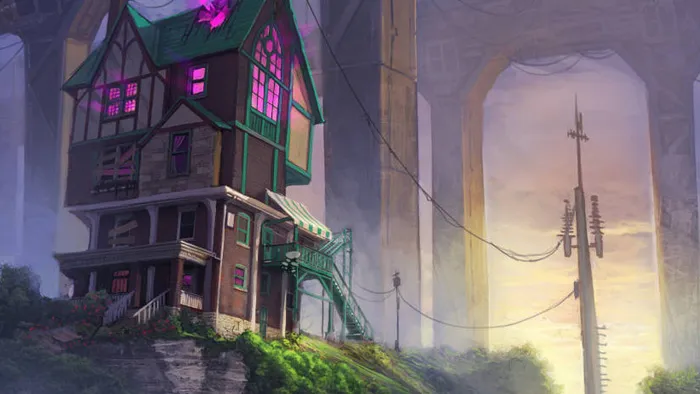 PS桥下美景环境艺术绘画视频教程 ConceptCookie Under the Bridge Environment