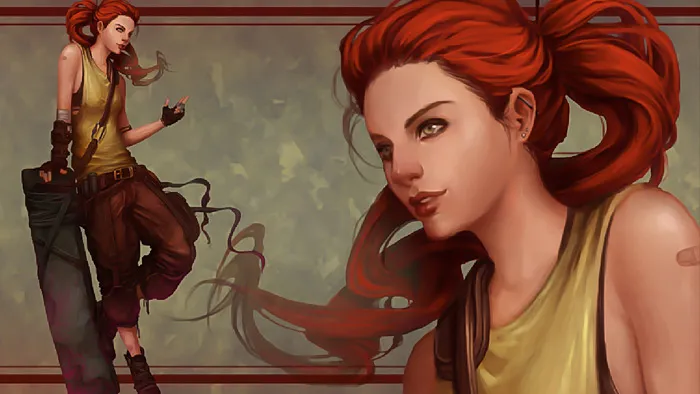 Photoshop女性绘画草图技巧训练视频教程 ConceptCookie Female Character Course