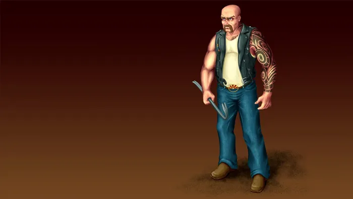 Photoshop男性角色绘画剖析视频教程 Creating a Male Character Concept for 3D