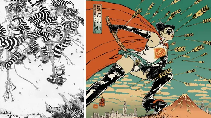 传统插画设计训练视频教程 Mastering Inking Basic and Pro Techniques