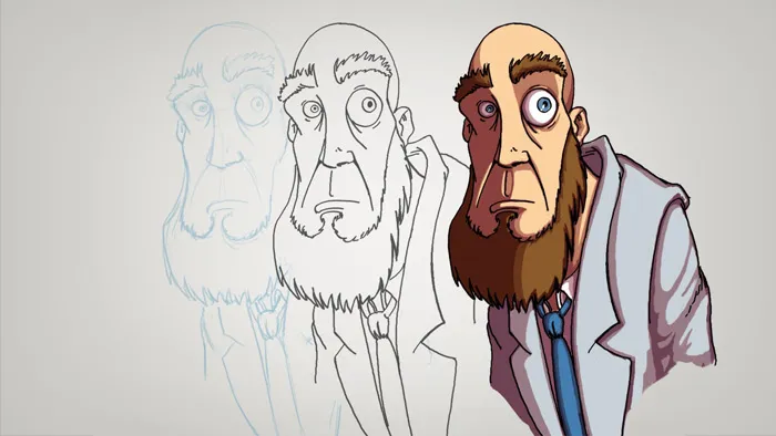 Photoshop男性角色快速绘制视频教程 Creative Character Exploration Males