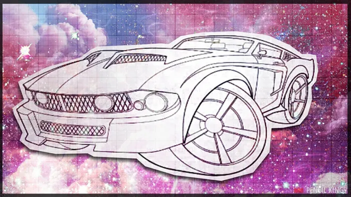Photoshop汽车数字绘画技术视频教程 PencilKings Car Caricatures 1