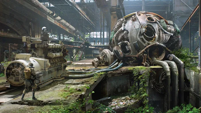 游戏环境概念艺术绘画制作视频教程三部合辑 Gumroad Environment for Video Games series by Maciej Kuciara